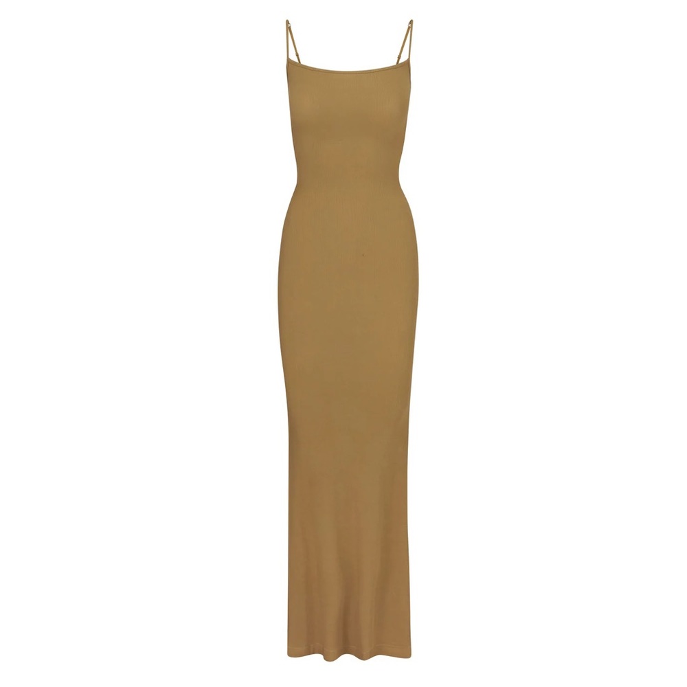 Skims Soft Lounge Long Slip Dress